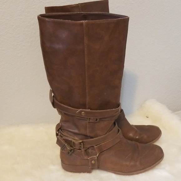 JustFab Shoes - JustFab brown boots